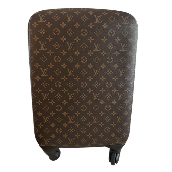 LOUIS VUITTON Monogram Zephyr 55 rigid Carry On Monogram canvas Brown with cover - Picture 2 of 12